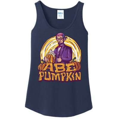 Abraham Lincoln Pumpkin Ladies Essential Tank