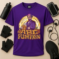 Abraham Lincoln Pumpkin Cooling Performance Crew T-Shirt