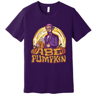 Abraham Lincoln Pumpkin Premium T-Shirt
