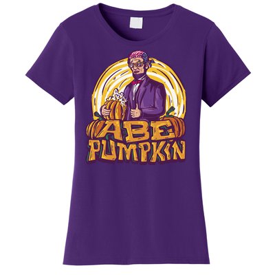 Abraham Lincoln Pumpkin Women's T-Shirt