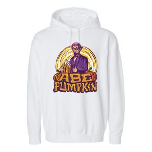 Abraham Lincoln Pumpkin Garment-Dyed Fleece Hoodie