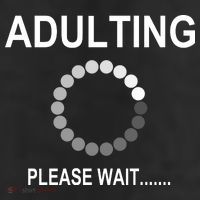 Adulting Loading Please Wait Trucker Hat