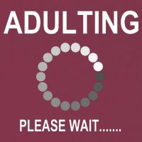 Adulting Loading Please Wait 16oz Travel Tumbler