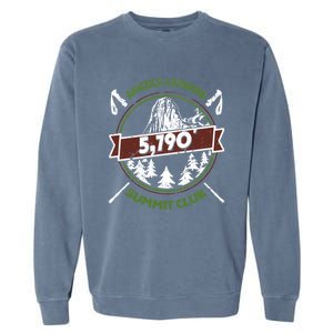 Angels Landing Peak In Zion Utah Summit Club Garment-Dyed Sweatshirt