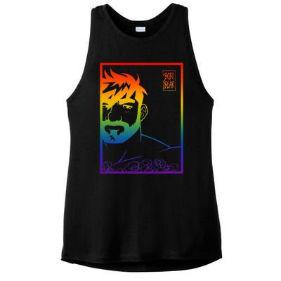 Adam Likes Pride Ladies PosiCharge Tri-Blend Wicking Tank