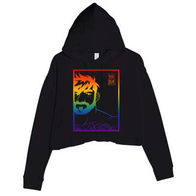 Adam Likes Pride Crop Fleece Hoodie