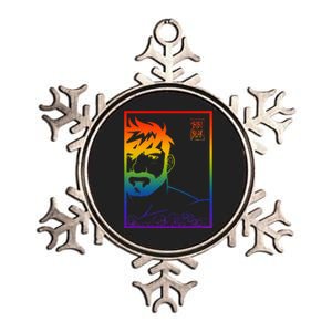 Adam Likes Pride Metallic Star Ornament