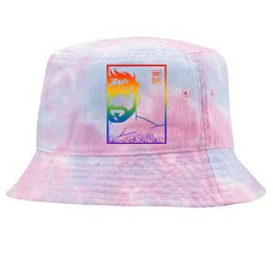 Adam Likes Pride Tie-Dyed Bucket Hat