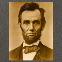 Abraham Lincoln Photograph Historical Artwork From 1863 Cotton Canvas Backpack