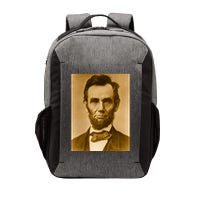 Abraham Lincoln Photograph Historical Artwork From 1863 Vector Backpack
