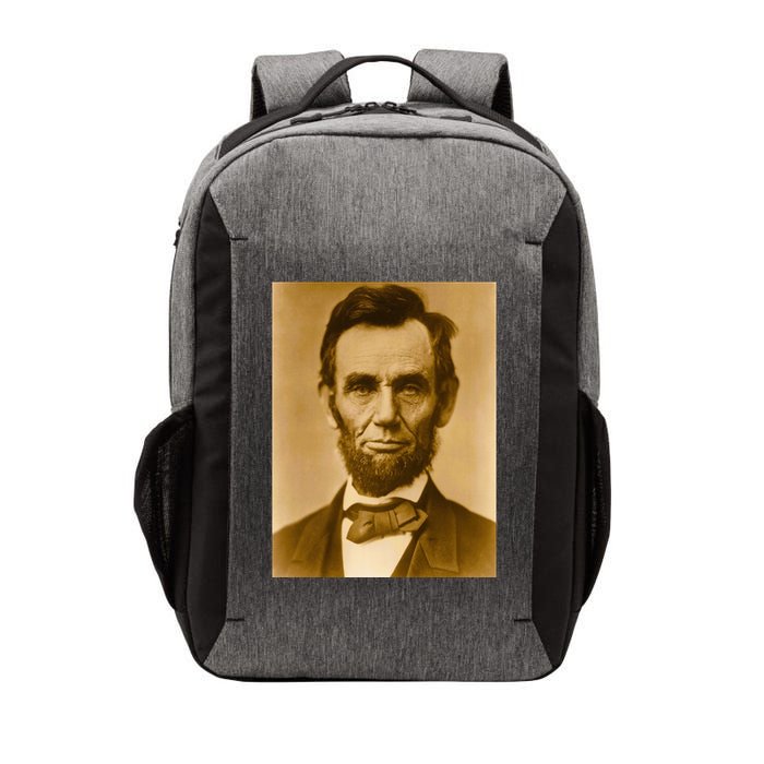 Abraham Lincoln Photograph Historical Artwork From 1863 Vector Backpack