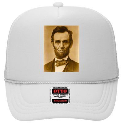 Abraham Lincoln Photograph Historical Artwork From 1863 Trucker Hat