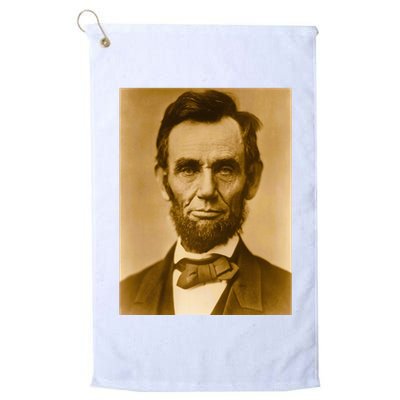 Abraham Lincoln Photograph Historical Artwork From 1863 Golf Towel