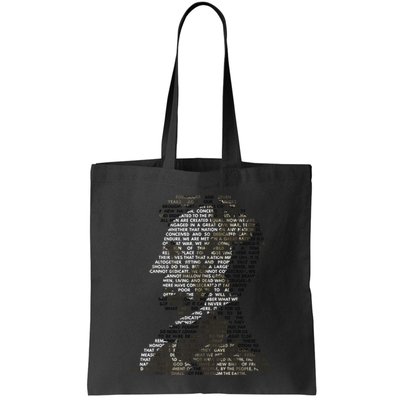 Abraham Lincoln Portrait Gettysburg Address Bag