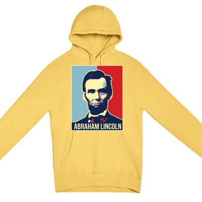 Abraham Lincoln President Premium Pullover Hoodie