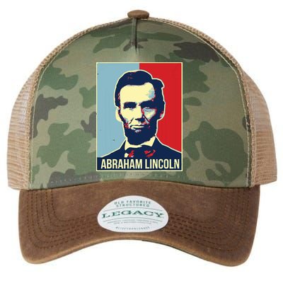Abraham Lincoln President Legacy Tie Dye Trucker Hat