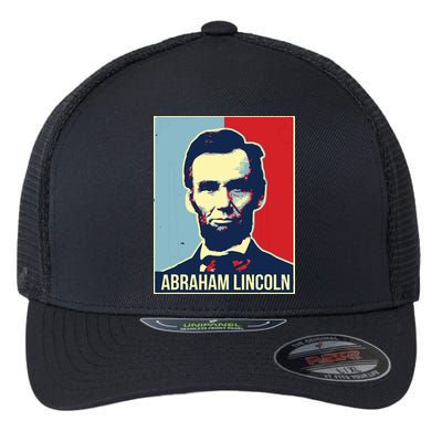Abraham Lincoln President Flexfit Unipanel Trucker Cap