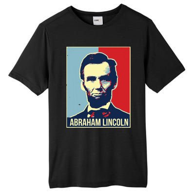 Abraham Lincoln President Tall Fusion ChromaSoft Performance T-Shirt