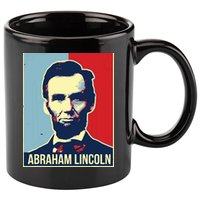 Abraham Lincoln President 11oz C Handle Ceramic Mug