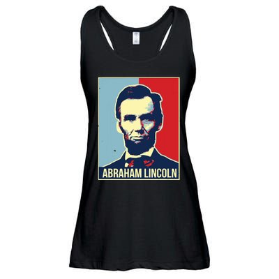 Abraham Lincoln President Ladies Essential Flowy Tank