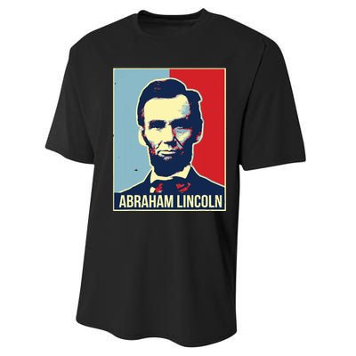 Abraham Lincoln President Performance Sprint T-Shirt