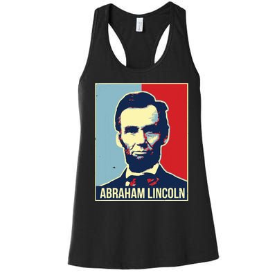 Abraham Lincoln President Women's Racerback Tank