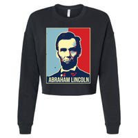 Abraham Lincoln President Cropped Pullover Crew