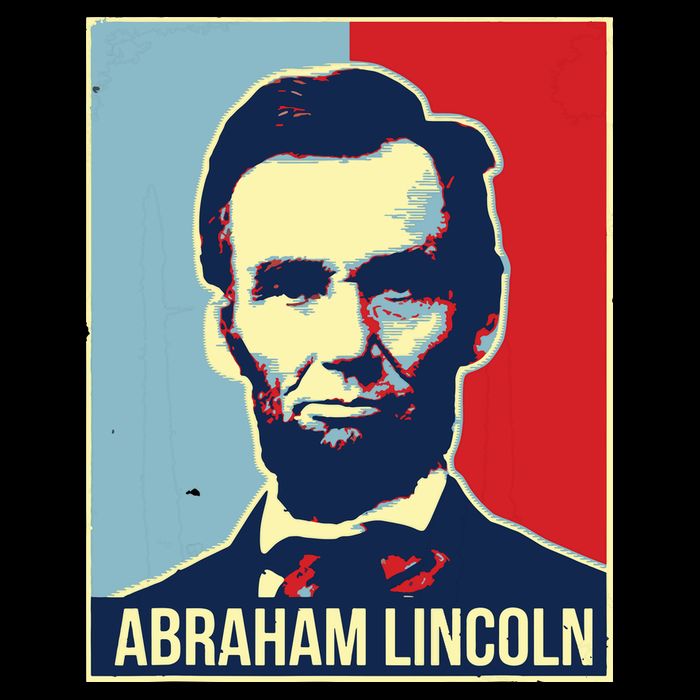 Abraham Lincoln President Wool Snapback Cap