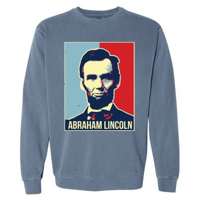 Abraham Lincoln President Garment-Dyed Sweatshirt