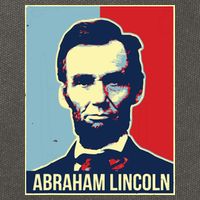Abraham Lincoln President Cotton Canvas Backpack