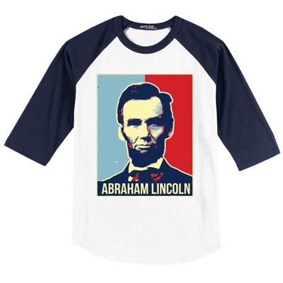 Abraham Lincoln President Baseball Sleeve Shirt