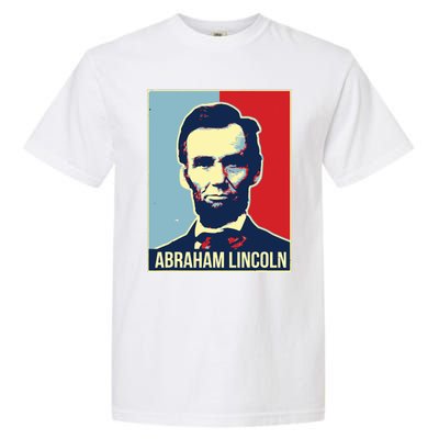 Abraham Lincoln President Garment-Dyed Heavyweight T-Shirt