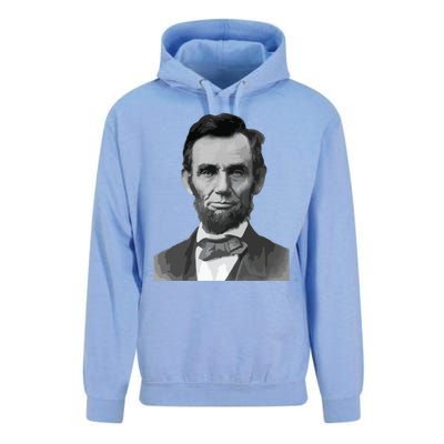 Abraham Lincoln Presidential Portrait Vintage Abe Lincoln Unisex Surf Hoodie