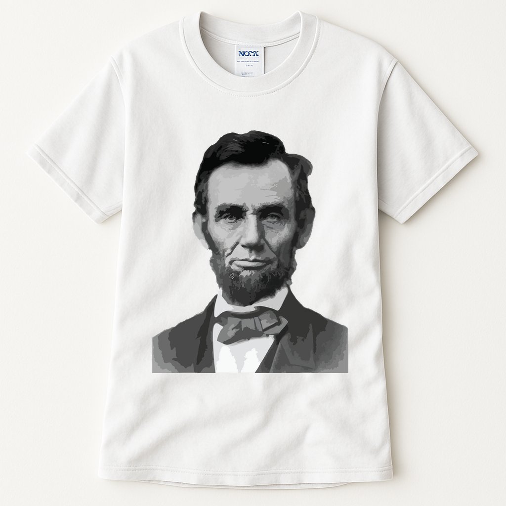 Abraham Lincoln Presidential Portrait Vintage Abe Lincoln Tall T-Shirt