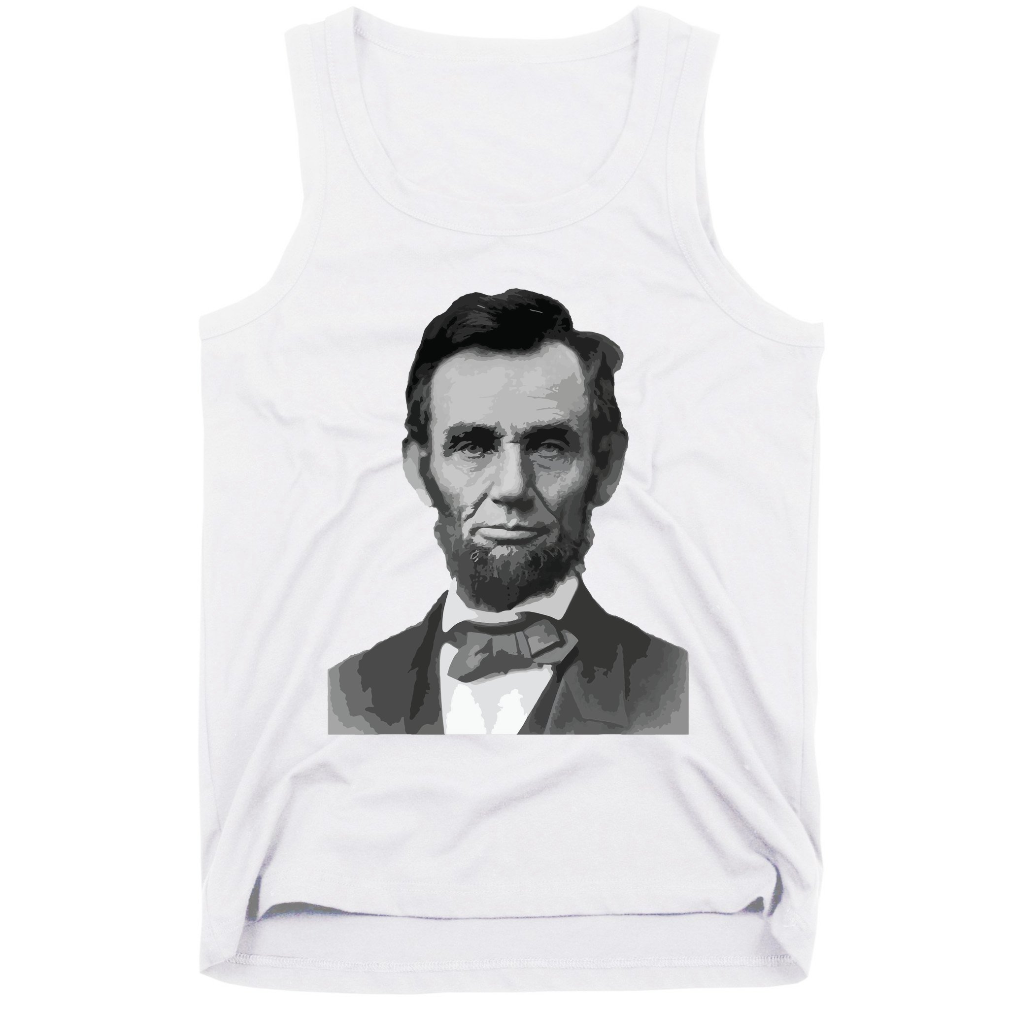 Abraham Lincoln Presidential Portrait Vintage Abe Lincoln Tank Top