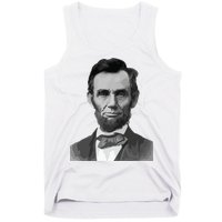 Abraham Lincoln Presidential Portrait Vintage Abe Lincoln Tank Top