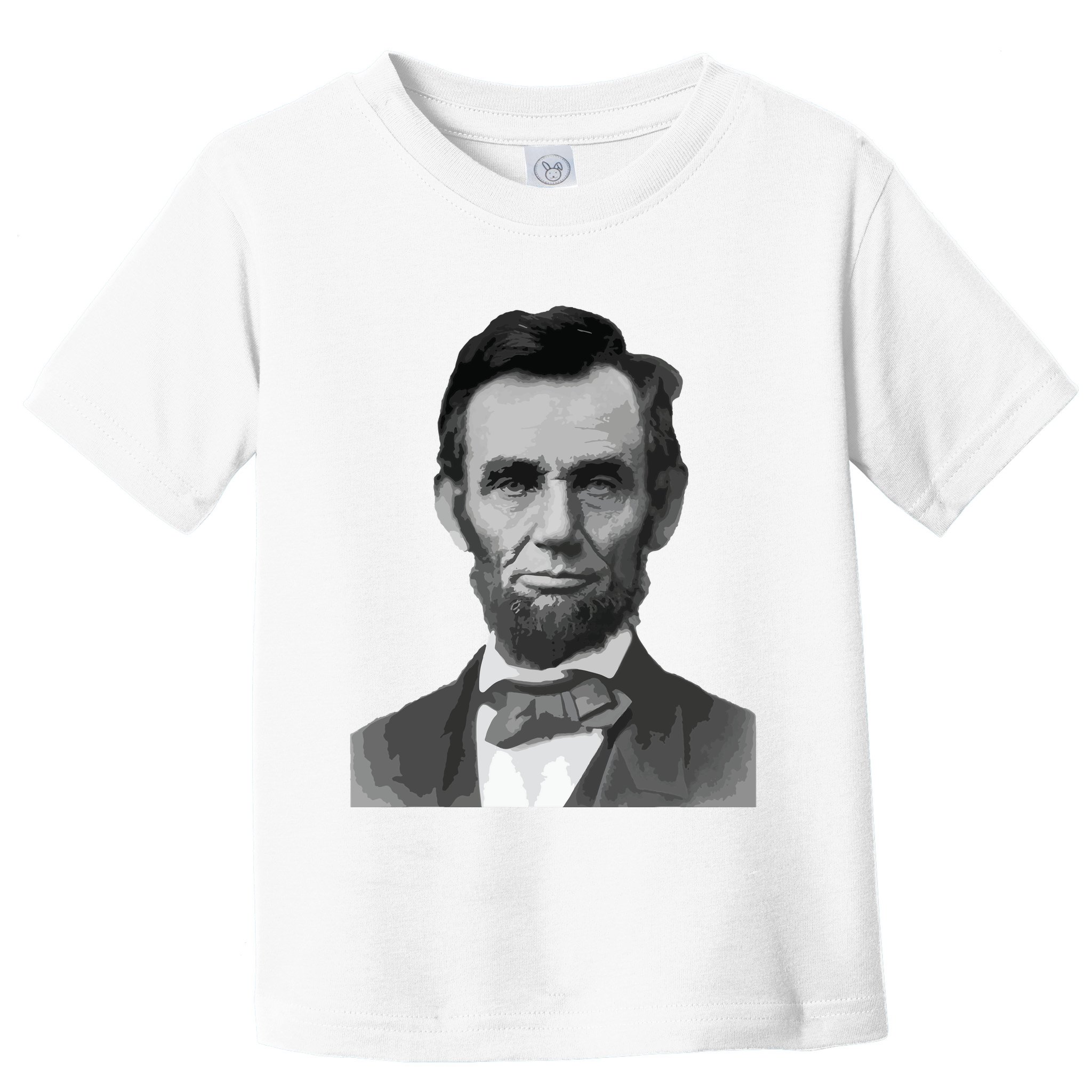 Abraham Lincoln Presidential Portrait Vintage Abe Lincoln Toddler T-Shirt