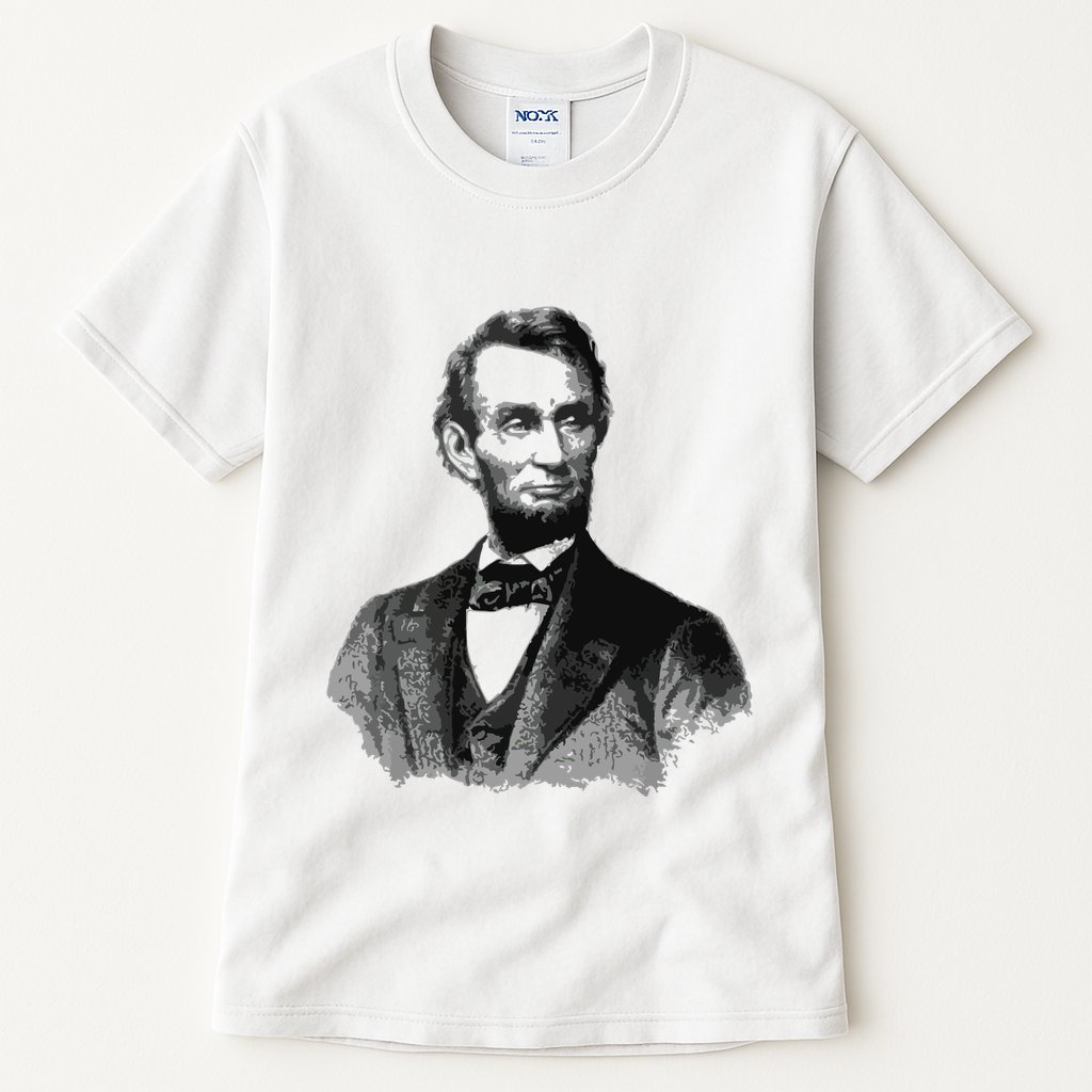 Abraham Lincoln Presidential Portrait Vintage Abe Lincoln Tall T-Shirt