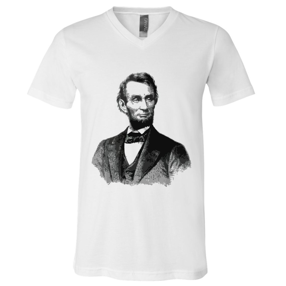 Abraham Lincoln Presidential Portrait Vintage Abe Lincoln V-Neck T-Shirt