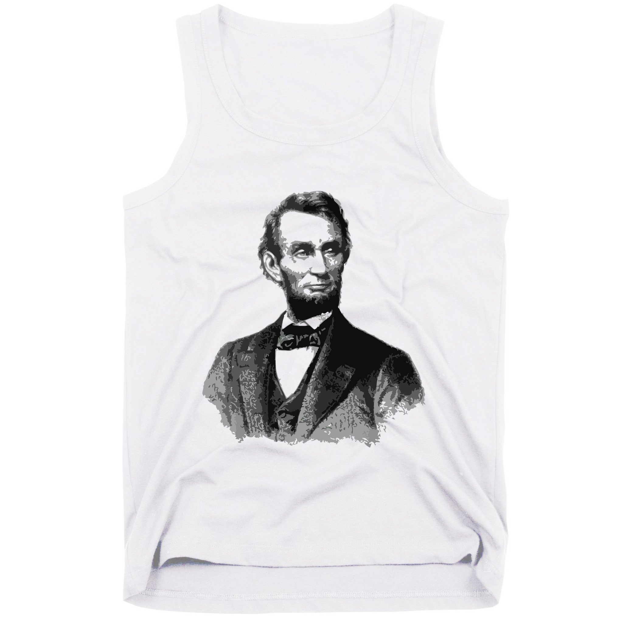 Abraham Lincoln Presidential Portrait Vintage Abe Lincoln Tank Top