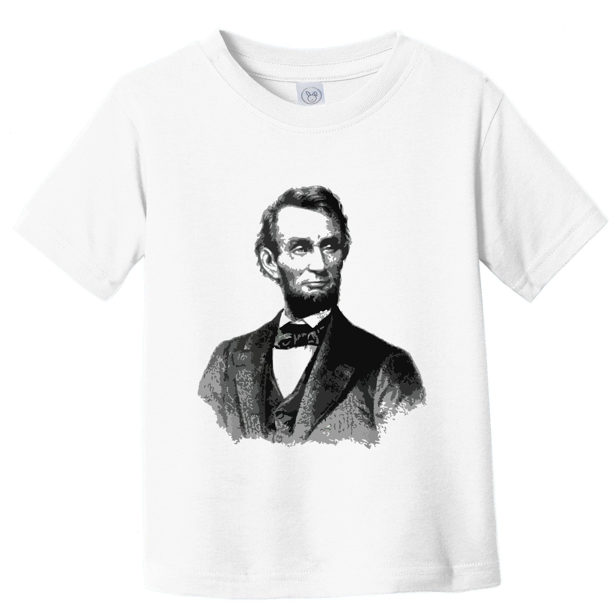 Abraham Lincoln Presidential Portrait Vintage Abe Lincoln Toddler T-Shirt