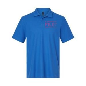 A Legendary Pilot Has Retired Funny Retiret Copilot Gift Great Gift Softstyle Adult Sport Polo