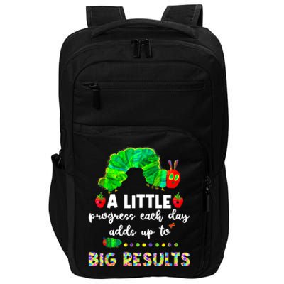 A Little Progress Each Day Hungry Caterpillar Back To School Impact Tech Backpack