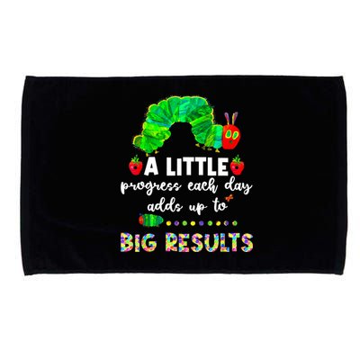 A Little Progress Each Day Hungry Caterpillar Back To School Microfiber Hand Towel