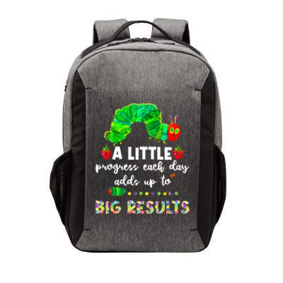 A Little Progress Each Day Hungry Caterpillar Back To School Vector Backpack