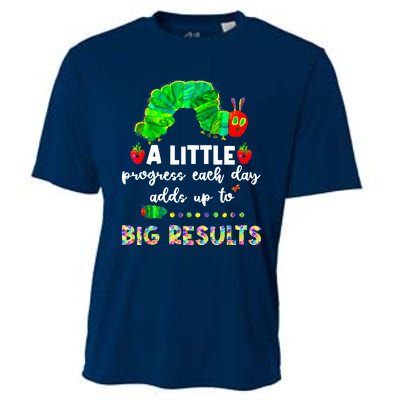 A Little Progress Each Day Hungry Caterpillar Back To School Cooling Performance Crew T-Shirt