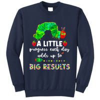 A Little Progress Each Day Hungry Caterpillar Back To School Sweatshirt