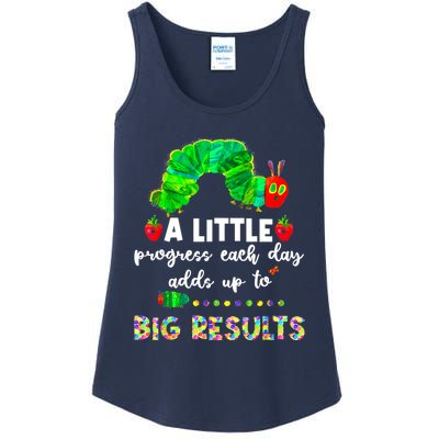 A Little Progress Each Day Hungry Caterpillar Back To School Ladies Essential Tank