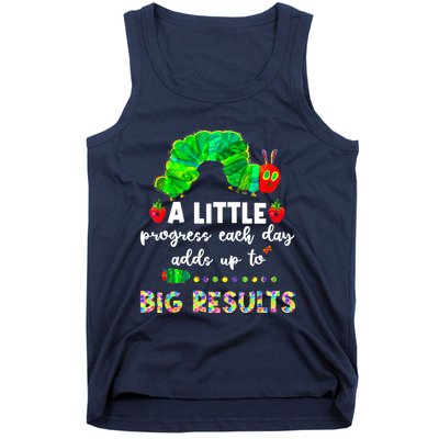 A Little Progress Each Day Hungry Caterpillar Back To School Tank Top