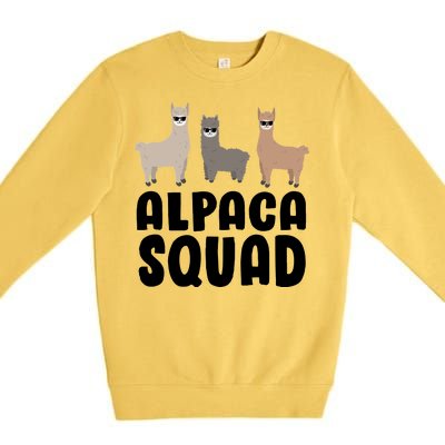 Alpaca Squad Premium Crewneck Sweatshirt